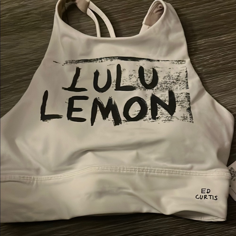 Lululemon Athletica White Energy Bra